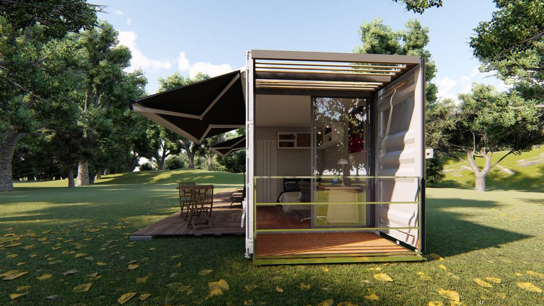 Casa Container De 40 Pes By Locares Casa Container E Projetos Customizados Homify
