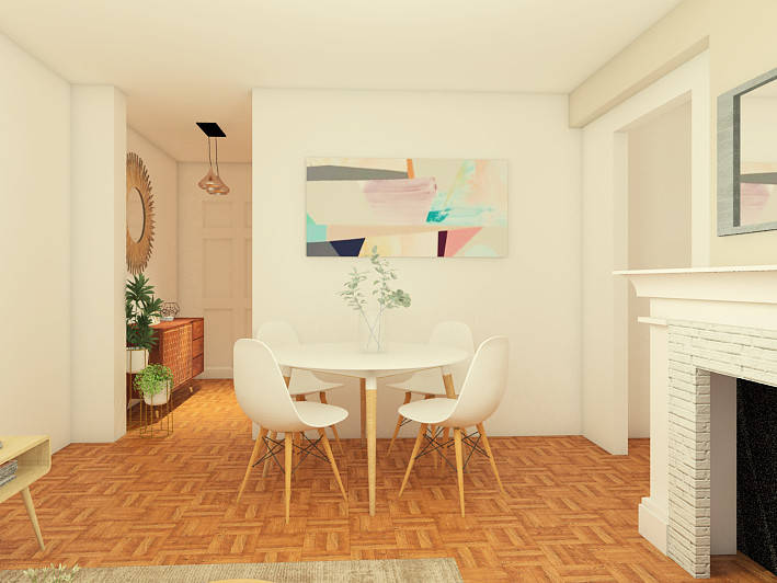 Mid Century Moderno Living Y Comedor By Mm Design Homify