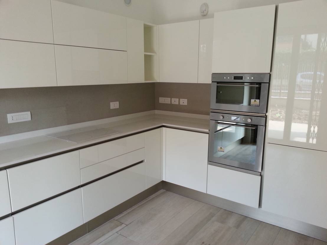 Progetto Cucina Bianca Laccata Lucida | homify