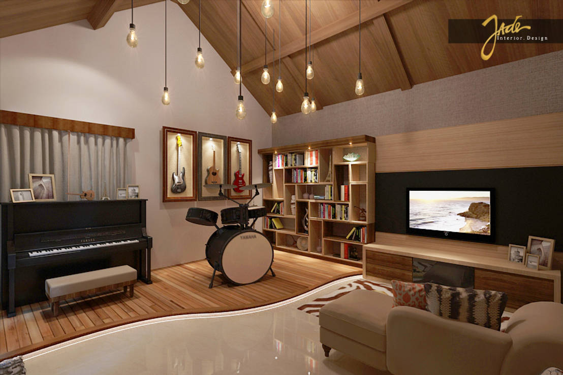 Music Room Design Von Jade Interior Design Homify