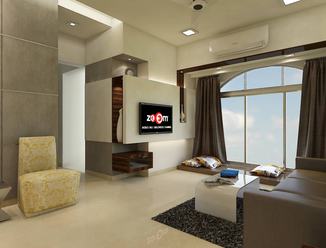 Modern Living Room Photos By N Design Studio Interior Designer Mumbai 