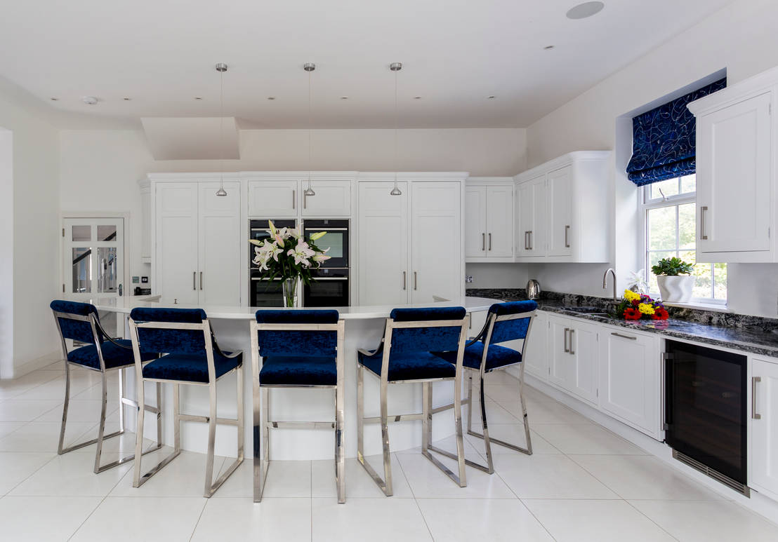 Stunning contemporary kitchen in Hertfordshire made and designed by