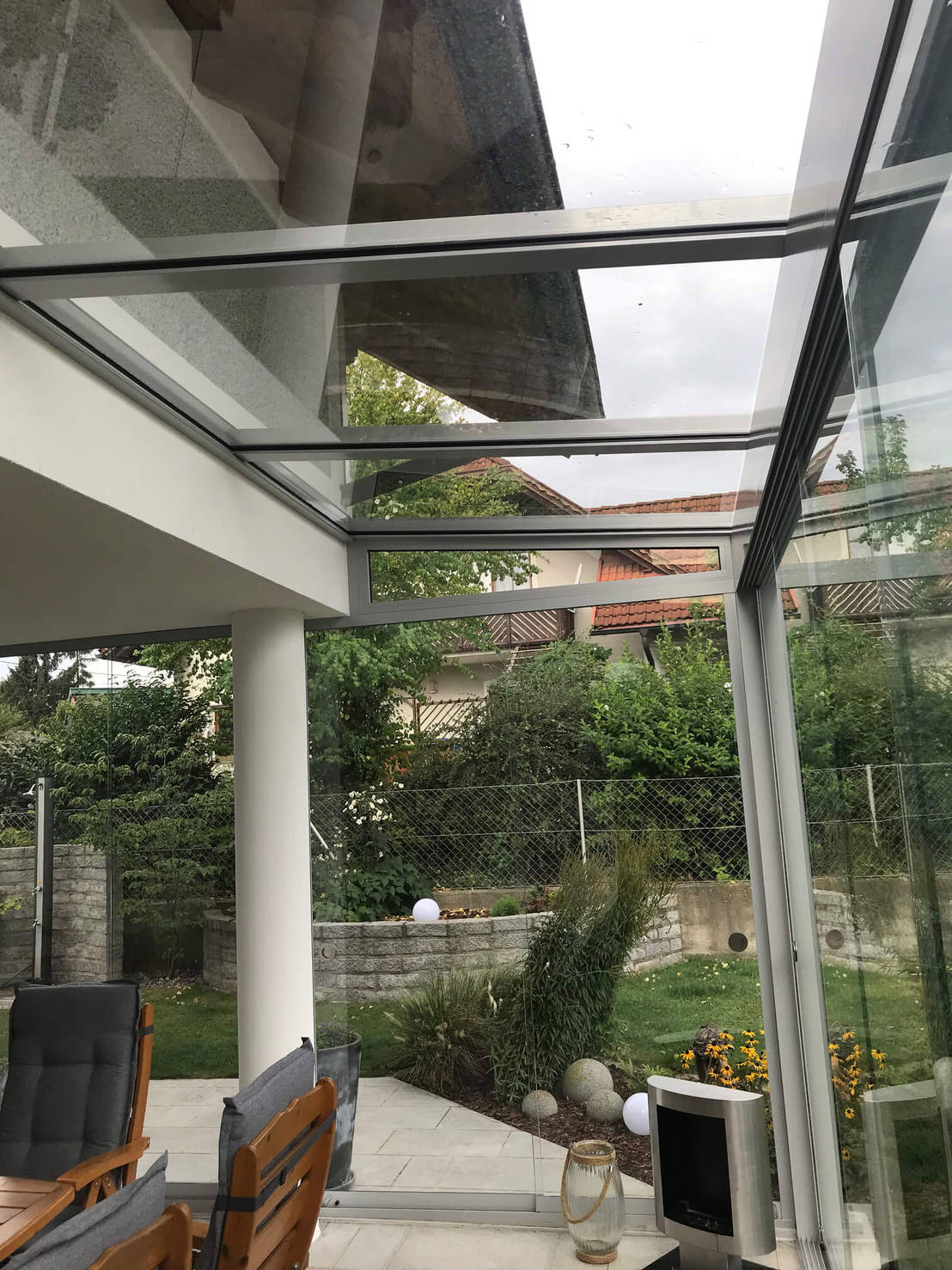 Schmidinger-Wintergarten mit transparenten ...