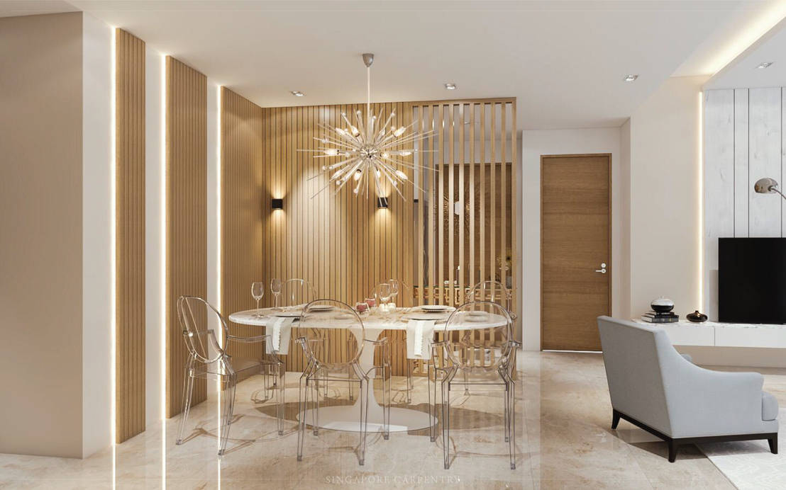 modern glamour at holland village condo by singapore