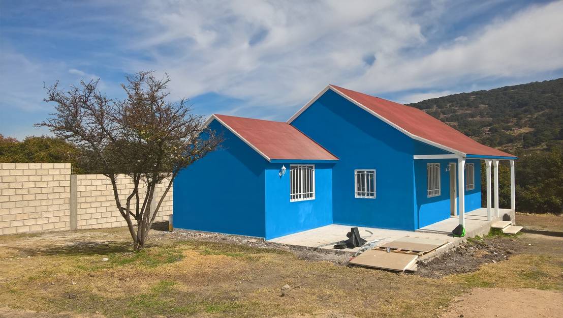 Casa Prefabricada De Steel Frame Mexico De 100 Mts 2 Una Planta