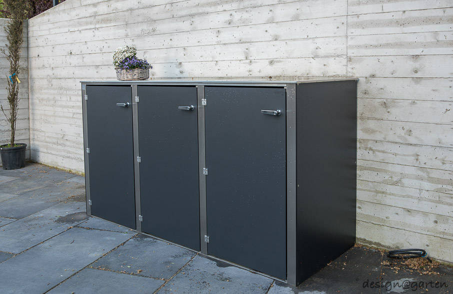 Flipboard Mulltonnenboxen Boxx Von Design Garten Pflegeleicht