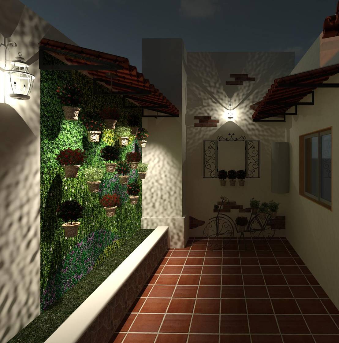 Remodelación de Patio de DVA · Arquitectura, Diseño Gráfico y