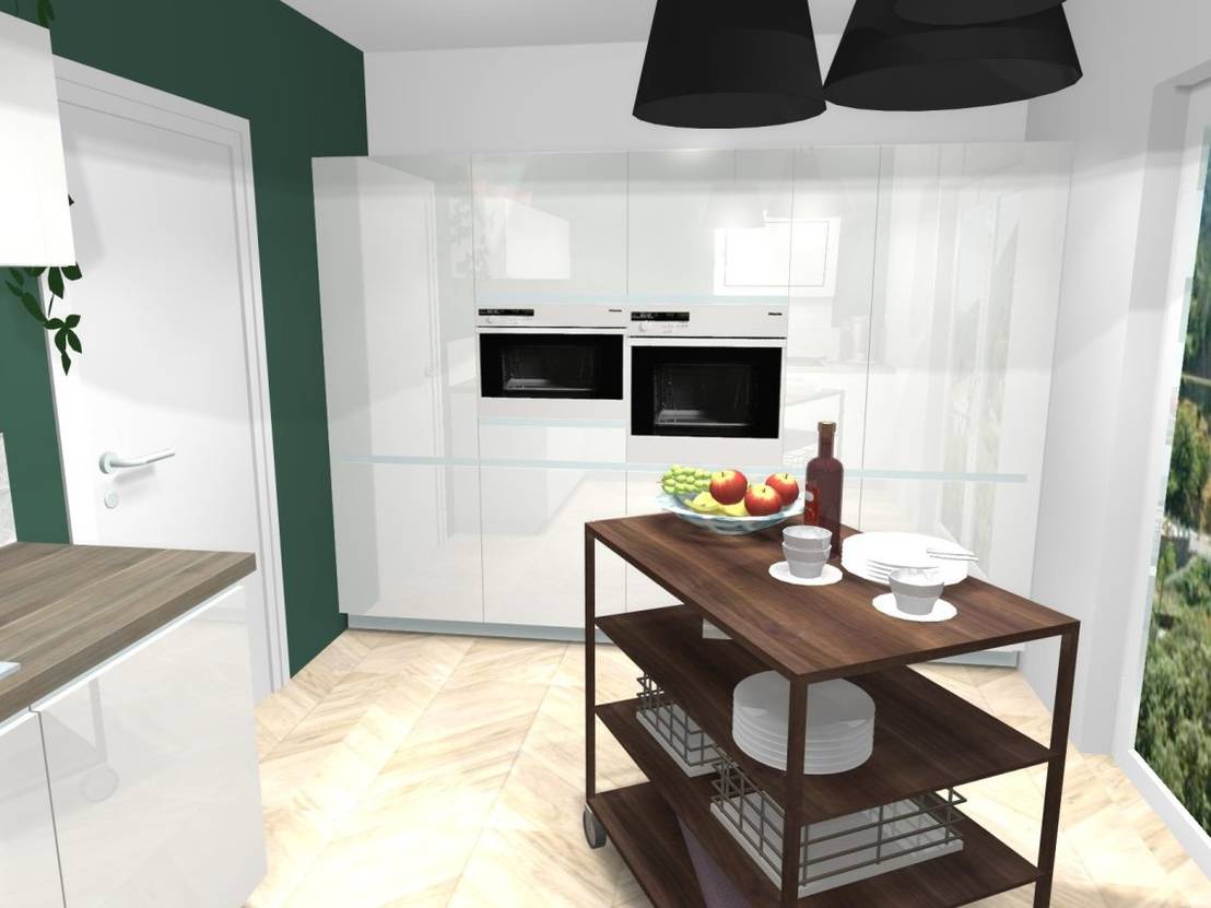 Cuisine Contemporaine Alliant Le Charme De L Ancien By Dessine Moi