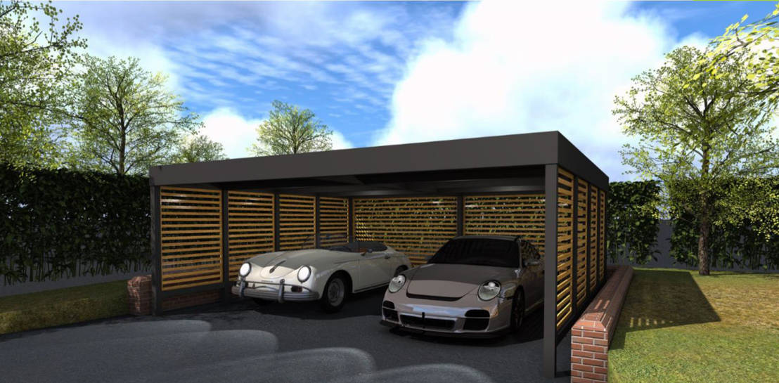 Double carport for Classic Car Enthusiast homify