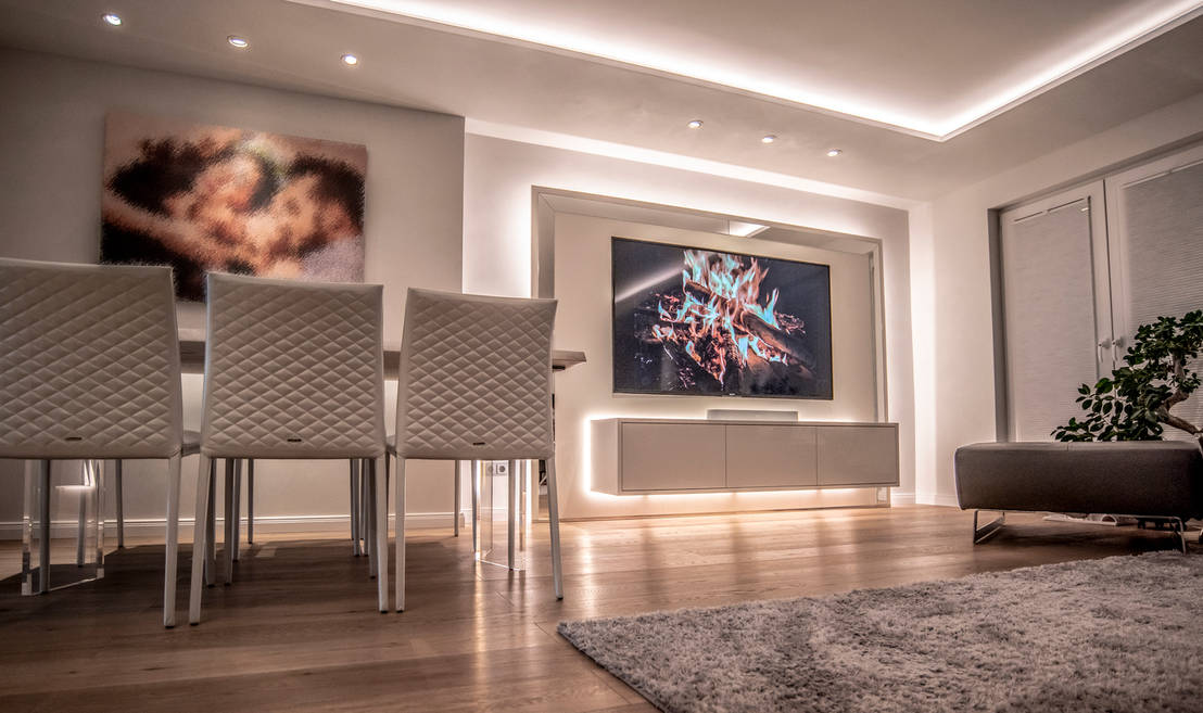 Exklusive Lichtplanung einer Designer Wohnung | homify