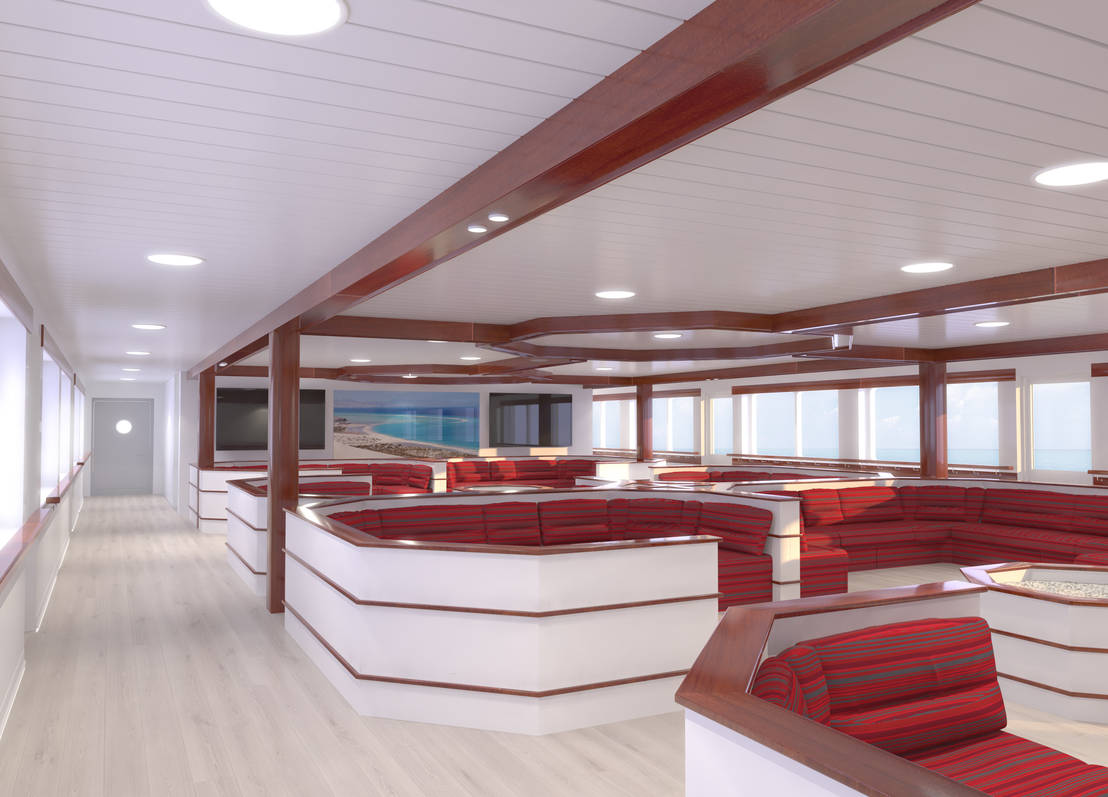 DISEÑO DEL INTERIOR DE UN BARCO COMERCIAL | homify