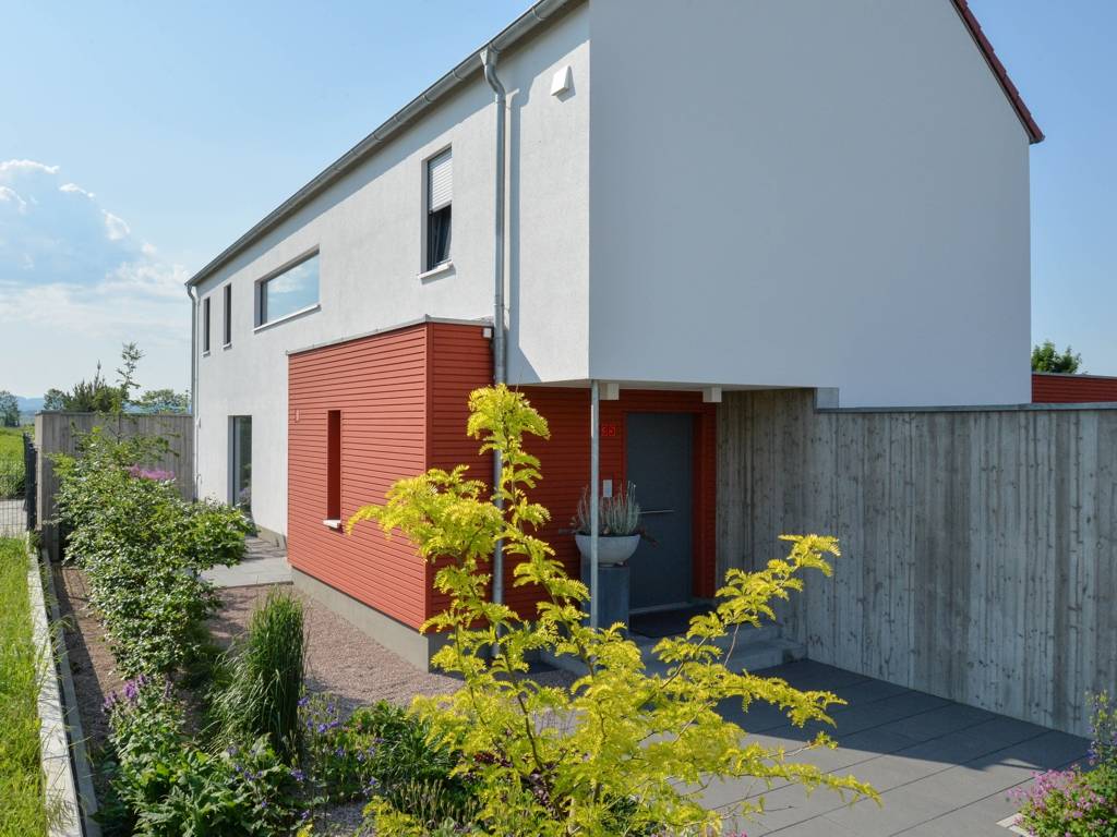 Massivholzhaus Mit Sichtbeton Elementen By Herrmann Massivholzhaus Gmbh Homify