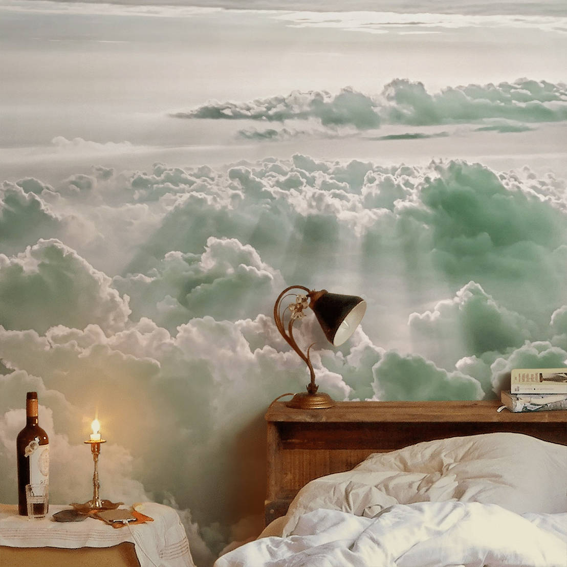 Featured image of post Wolken Tapete Schlafzimmer Individuell von ihnen eingerichtet wird ihr schlafzimmer zu ihrem ganz eigenen