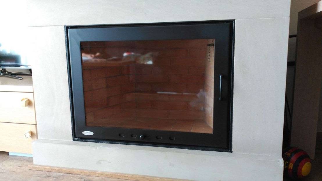 Puerta para chimenea con 1 sola hoja | homify