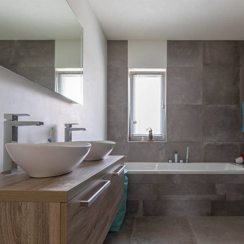 Nat Verkleuren Ultieme Betonlook badkamer voor een stoere look | homify