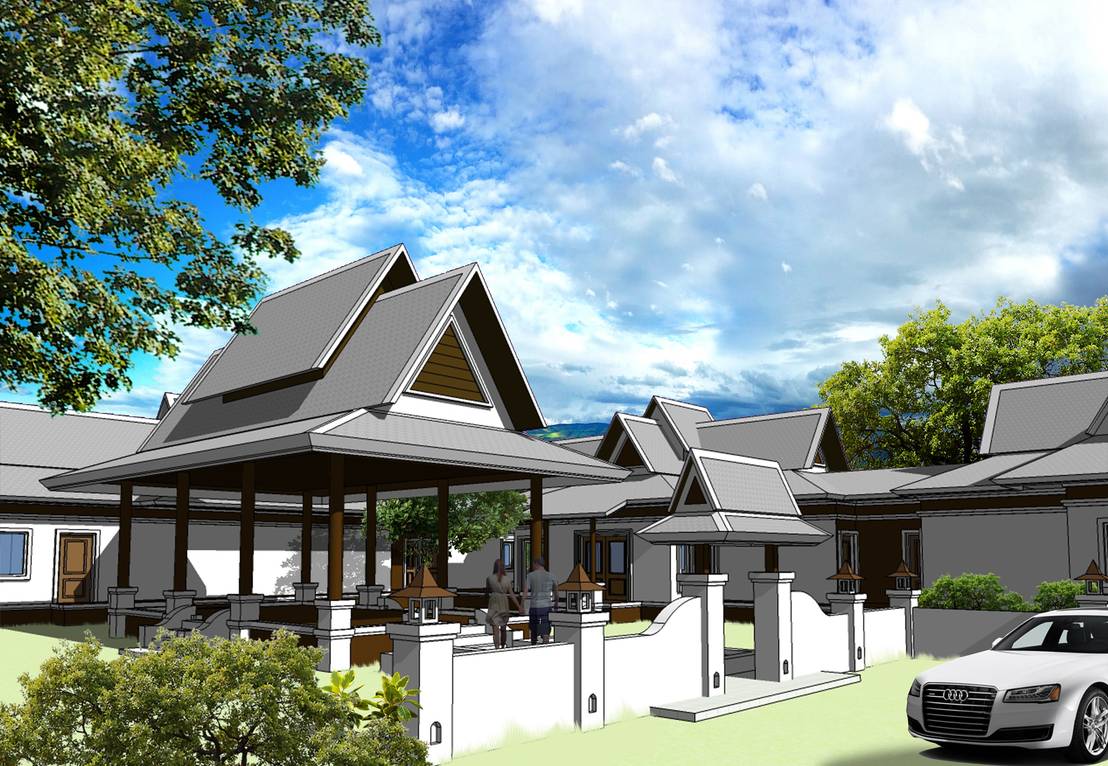 บ้าน Modern Thai house Supanburi | homify