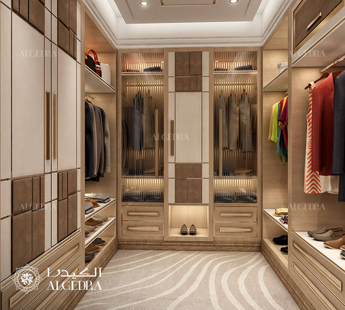 Luxury closet design in Dubai homify