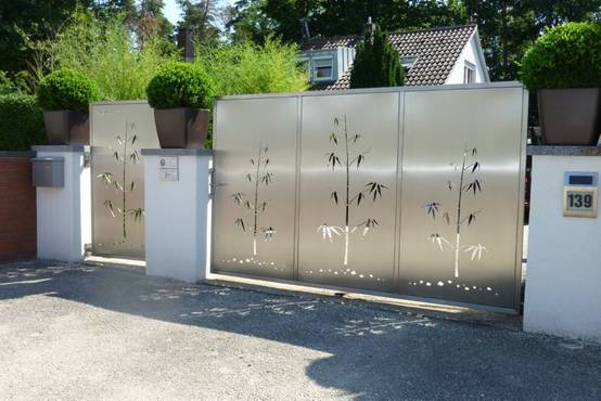 Gartendesign 10 Moderne Ideen Fur Deinen Metallzaun Homify