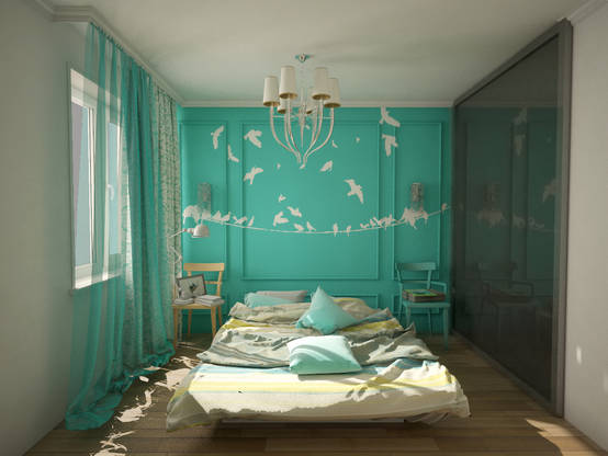 Wandfarbe Turkis Fur Paradiesische Wohnideen Homify Homify