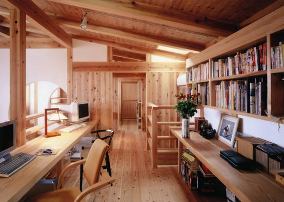 居心地の良い空間 書斎のある家5軒 Homify