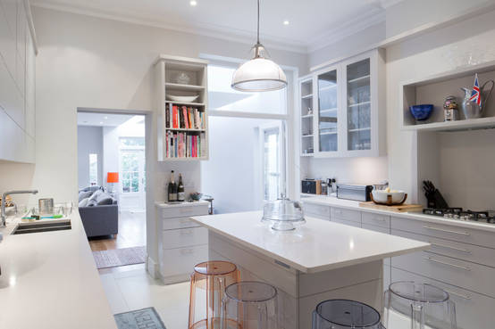 10 diseños impresionantes para cocinas en blanco | homify