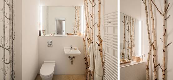 7 fantastische Ideen für kleine Bäder ohne Fenster ...