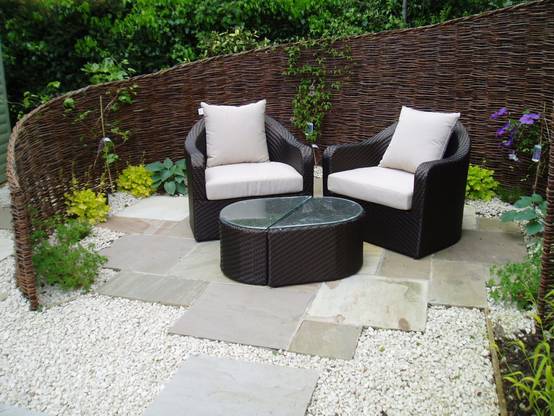 Ideen Für Terrassen Aus Blauem Stein : Uberdachte Terrasse Schone