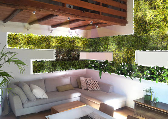La parete eco-sostenibile: il giardino verticale!