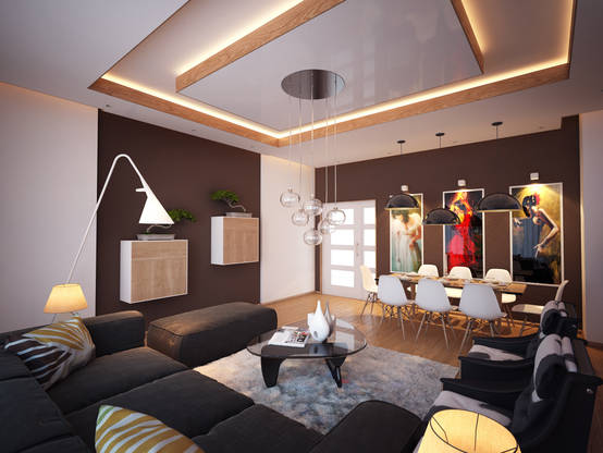 tavan dekorasyonu modeli