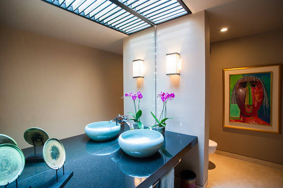 7 originales ideas para decorar el baño