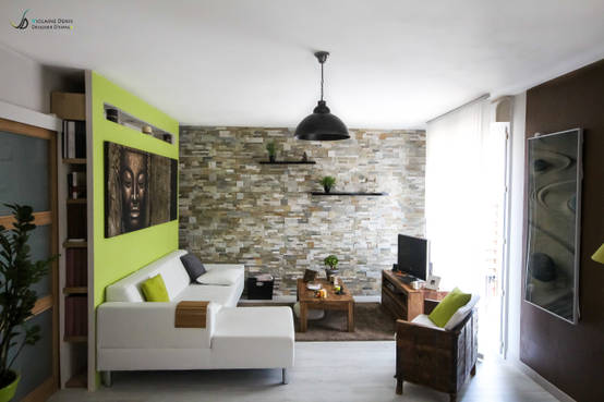 pozo ala Entrada Color verde fabuloso: ¡7 ideas para decorar casas modernas! | homify