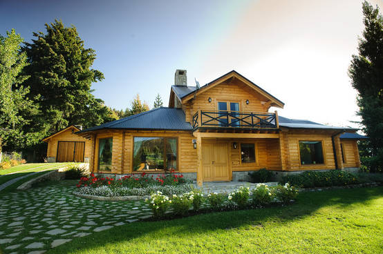 Una fabulosa casa de madera ¡Perfecta para irse a vivir al sur!