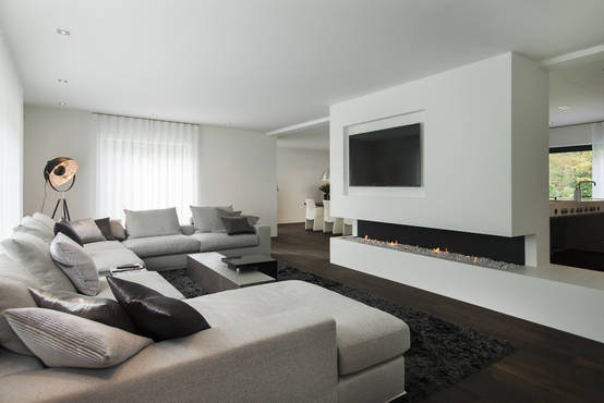 Oturma Odamda Televizyon Icin En Ideal Yer Neresi Olmalidir Homify Homify