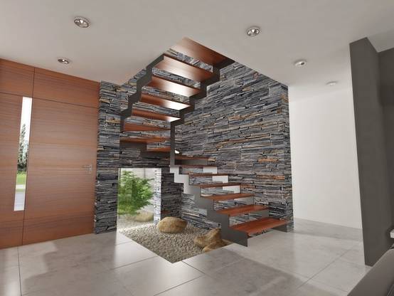 Una casa con piedra laja | homify