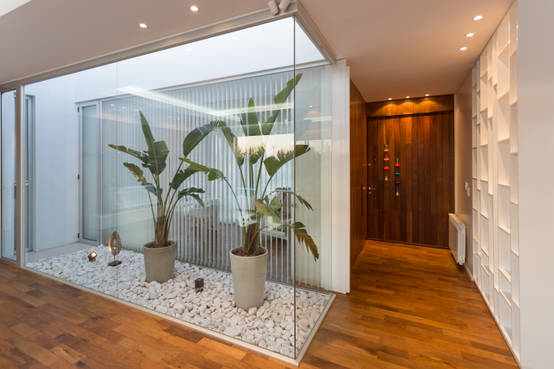 Casas Con Jardin Interior Opcion Natural Para Decorar Tu Hogar Homify