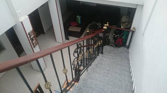 Fotos de pasillos vestibulos y escaleras de estilo rustico en gris de mvp arquitectos.jpg Creativo De Escalera Concreto