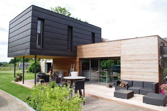 Ein altes Bauernhäuschen bekommt modernen Zuwachs | homify