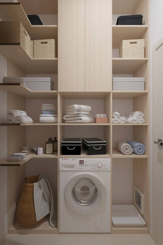 9 تصميمات مميزة لغرف غسيل عملية homify