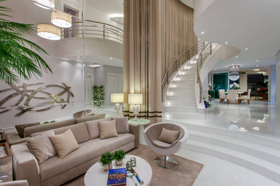 23 فكرة أنيقة لإضاءة أرضيات المنزل Homify