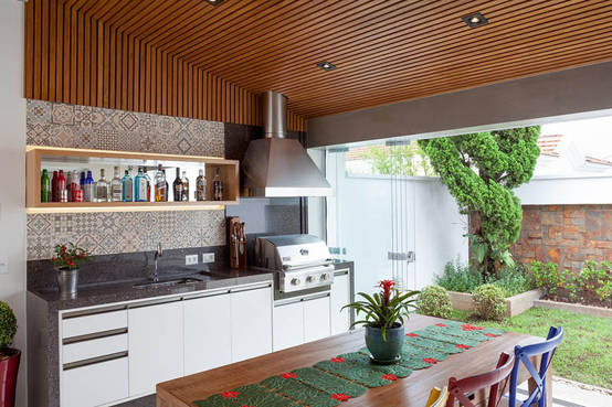 7 thiết kế tận dụng sân sau làm bếp khi không gian nhà bạn có hạn ...