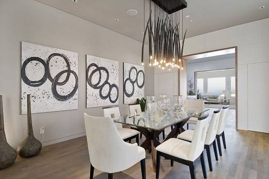 Fotos de comedores de estilo minimalista en gris de gsi interior design manufacture.jpg Comedores comedor espectaculares