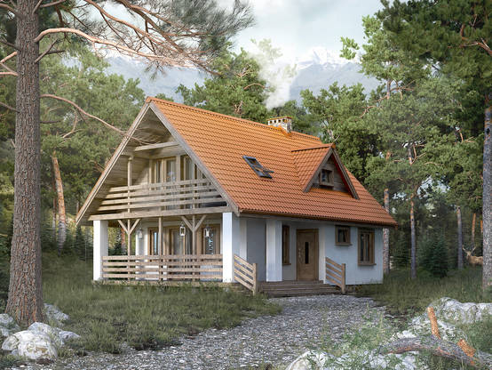 Rustikales Haus auf dem Land homify