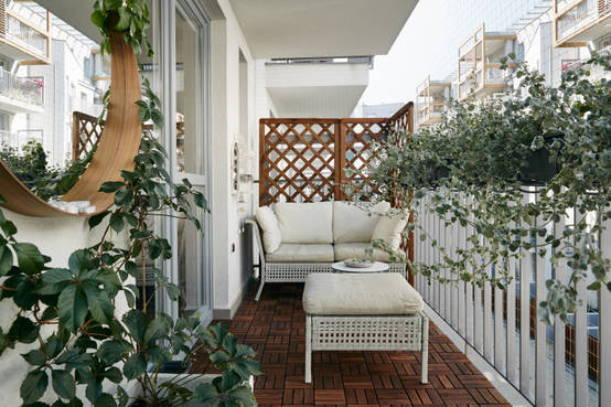 10 desain balkon cantik untuk