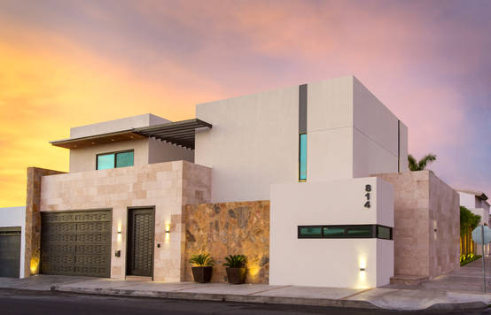 15 diseños de fachadas para casas en esquina | homify