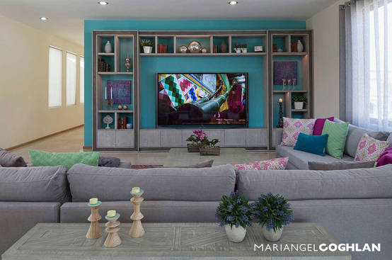 12 طريقة مختلفة لوضع التلفاز في غرفة المعيشة homify