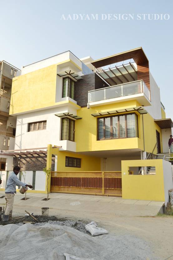 A 4bhk Bangalore house with modern and soothing interiors homify homify
