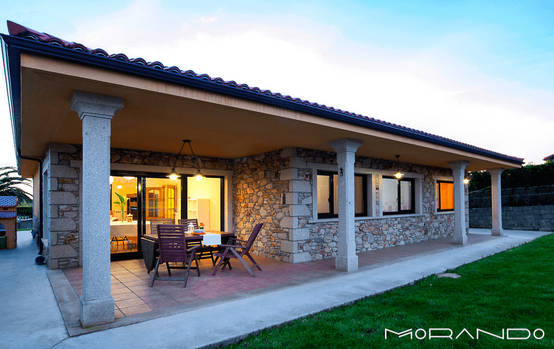Una casa rústica en Galicia de una sola planta ¡preciosa