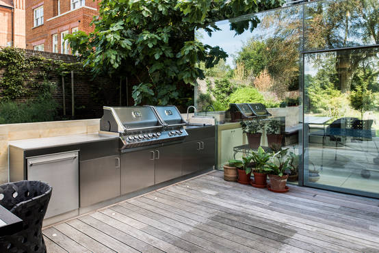 Grillplatz im Garten: 15 Tipps zu Standort und Gestaltung einer Außenküche mit Grill | homify