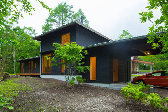 黒が効いた和モダンの家best5 凜とした佇まいのファサード Homify