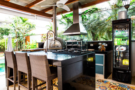 Casa Com Churrasqueira 30 Areas De Lazer Deliciosas Homify